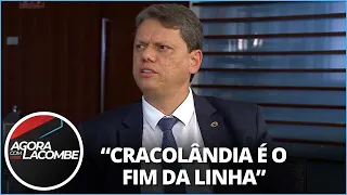 Tarcísio de Freitas demonstra inconformismo com Cracolândia e Rodoanel ainda inacabado em São Paulo