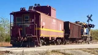 Caboose Remote Control, Railroad Switching At Quarry!  New Customer Loads Gravel, Train With Caboose