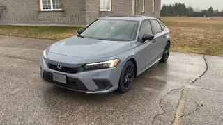 2022 Honda Civic Sport In-Depth Walkthrough and Drive