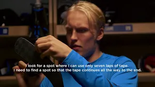 "Taping with the Pros" feat. Patrik Laine