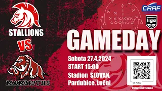 5. kolo Snapbacks ligy 2024: Pardubice Stallions vs. Přerov Mammoths