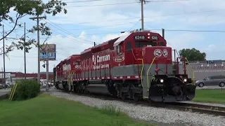 RJC SD40-2 6248 w/ Nice K3LA Leads N&E Rock Train NE01 on 7/28/22 (Part 1)