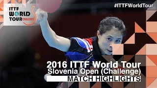 2016 Slovenia Open Highlights: Wu Jiaduo vs Kim Kyung Ah (R64)
