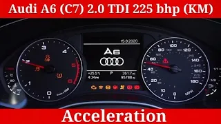 Audi A6 (C7) 2.0 TDI 225 bhp (KM) ACCELERATION