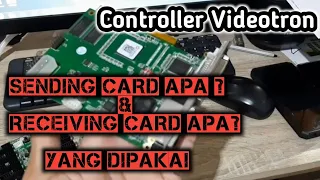 Sending Card TS802D dan Receiving RV908M kontroller LINSN Sistem synchronous untuk videotron