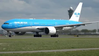 Plane Spotting Amsterdam Schiphol 26-4-2024 | Widebody Taking A Shortcut