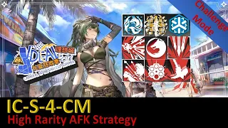 [Arknights] IC-S-4-CM Challenge Mode High Rarity AFK clear