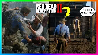 How The Town Of Valentine Reacts After Arthur Beats Up Tommy In Red Dead Redemption 2! (SECRETS)