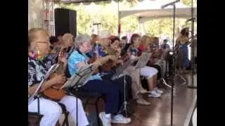 CC STRUMMERS PLAY UKULELE AND SING "GHOST RIDERS IN THE SKY"