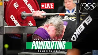 🔴 LIVE Powerlifting World Classic Open Championships | Men's 83kg Group B