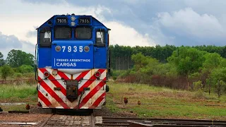 Trenes del Urquiza por Federación, Villaguay y Dominguez