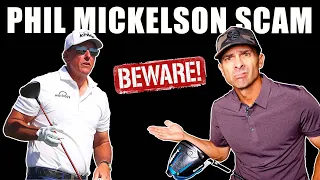 DON'T FALL for the Phil Mickelson Internet Scam!
