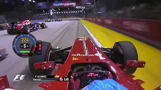 Analyzing the top 5 Fernando Alonso's career starts - Onboard