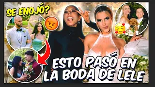 Esto fue lo que pasó en la boda de Lele Pons 😨💔 Cecia Loaiza