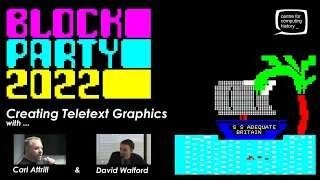Block Party 2022 - ZXNET Teletext Editor Demonstration