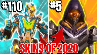 RANKING EVERY APEX SKIN OF 2020 FROM WORST TO BEST! - Apex Legends