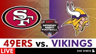 49ers vs. Vikings Live Streaming Scoreboard, Free Play-By-Play, Highlights, Boxscore | NFL Week 7