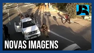 Novos vídeos divulgados confirmam massacre do Hamas contra civis em Israel