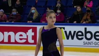 Алена Косторная Короткая программа Finlandia Trophy 2021