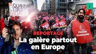 À Bruxelles, ces manifestants européens nous racontent l'inflation dans leur pays