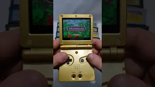 Donkey Kong Country on the Game Boy Advance Sp IPS Headphone and Usb-C Modded