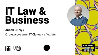 "СТРУКТУРУВАННЯ ІТ-БІЗНЕСУ В УКРАЇНІ" Фрагмент лекції Антона Зінчука