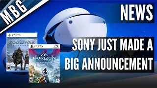 Sony Just Made a Big Announcement - PSVR2 Price, Release Date & New Games God of War Ragnarok News
