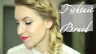 Как Заплести Косу - Рыбий Хвост | How To Fishtail Braid | Надя Хякли