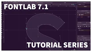 FontLab 7.1 Beginner Tutorial 3 : Advanced drawing using automated tools and Scripts