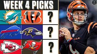 NFL Week 4 Expert Picks: BEST BETS, O/U & PICKS TO WIN & MORE | CBS Sports HQ