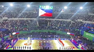FIBA Basketball World Cup 2023 Crowd Singing Philippine National Anthem🏀🇵🇭💙❤️|Manila,Philippines