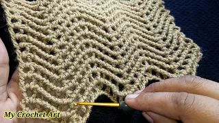 🆕 ZIGZAG 🤫 Crochet Pattern Design for Cardigan, Baby Frock Baby Dress 👗