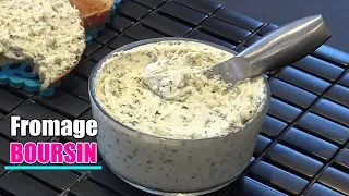 Recette fromage maison Boursin (sans présure, facile et rapide)