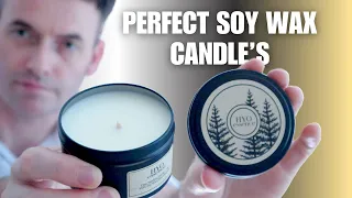 How to make perfect scented soy wax tin candles every time. DIY tutorial 7oz coco soy wax candles