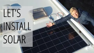 Installing SOLAR on a Swift 674 MOTORHOME