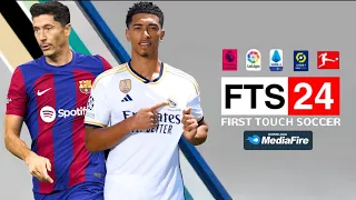 First Touch Soccer 2024 (FTS24) Mod Apk Data Obb Download Offline Best Graphics