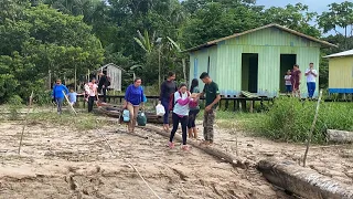 COMUNIDADE POEIRA NO AMAZONAS, UMA VIAGEM CHEIA DE DESAFIOS !!!