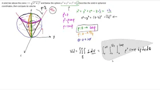 Example: Volume in Spherical Coordinates