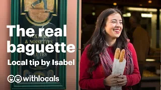 🇫🇷 Paris local tip: The real French baguette | How the recognize the REAL Paris baguette? 🥖