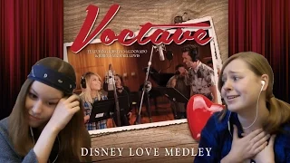 Reaction: Disney Love Medley - Voctave (feat. @kirstin_taylor & @JeremyMichael22)