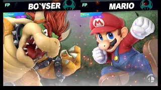 Super Smash Bros Ultimate Amiibo Fights   Request #10085 Bowser vs Mario