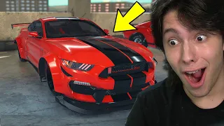 RECONSTRUÍ UM MUSTANG GT 350 PRA CORRIDA No Car Mechanic Simulator!