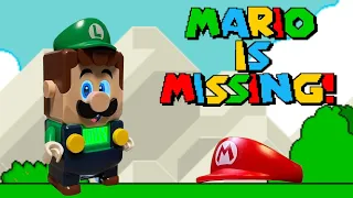 Mario is Missing! Luigi enters the Nintendo Switch to save Mario! Will he succeed? #legomario