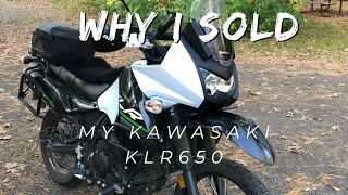 Why I Sold My Kawasaki KLR 650