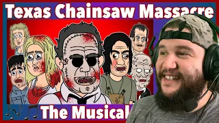 Reacting to the TEXAS CHAINSAW MASSACRE THE MUSICAL - Animated Parody Song | Raap Reactions