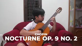 Chopin Nocturne Op. 9 No. 2 classical guitar by Bumi Sinatria