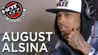 August Alsina returns & sings live on The HOT97 Morning Show ...