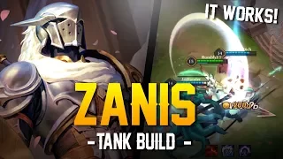 Arena of Valor Builds - ZANIS TANK BUILD!! Zanis Gameplay