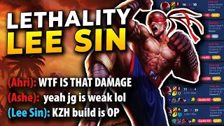 TRYING THE RANK 1 LEE SIN'S LETHALITY BUILD *MUST TRY*