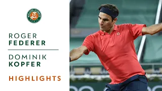 Roger Federer vs Dominik Köpfer - Round 3 Highlights I Roland-Garros 2021